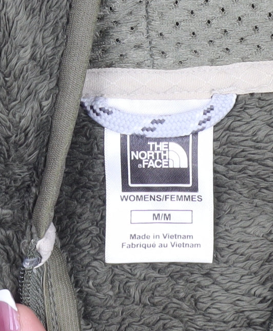 The North Face Women's Green Hooded Jacket M