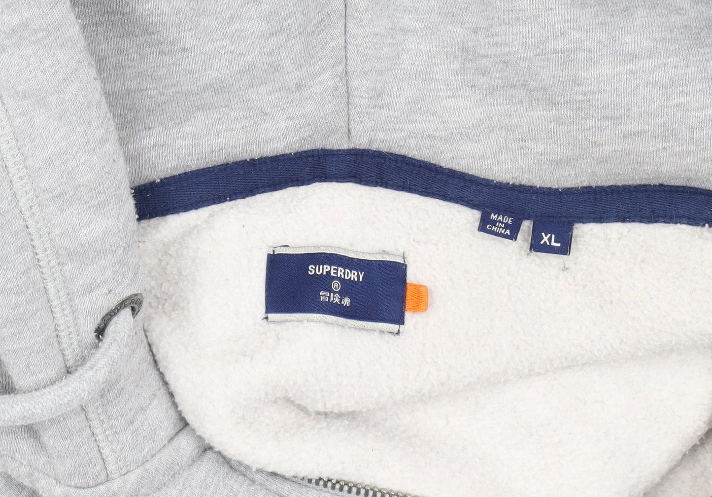 Superdry Men's Grey XL Hooded Jacket