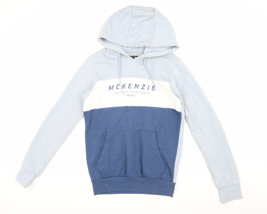 McKenzie Men's Blue Pullover Hoodie XS