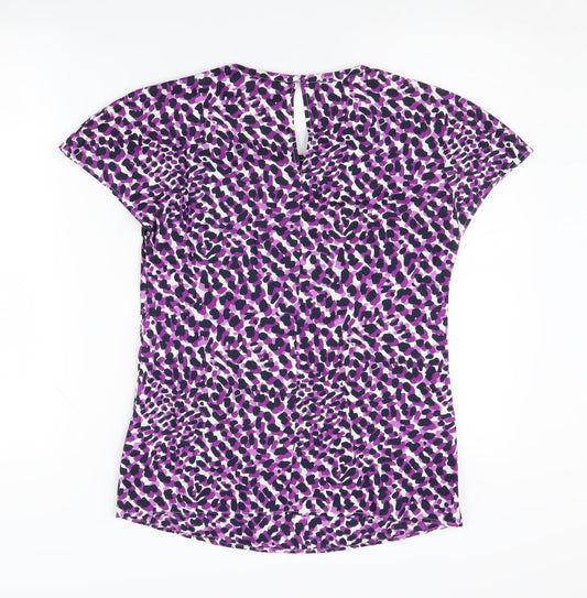 Boden Women's Multicoloured Animal Print Blouse Size 6