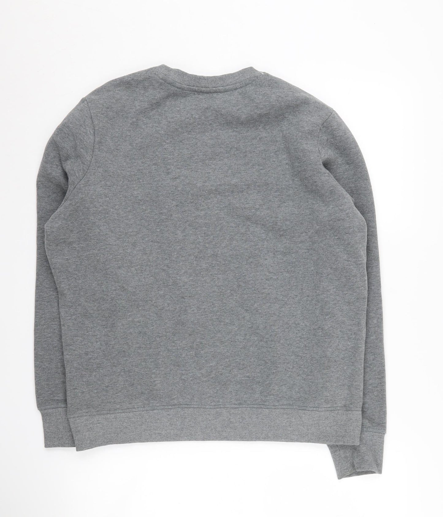 Superdry Women's Grey Crew Neck Sweatshirt Size 12