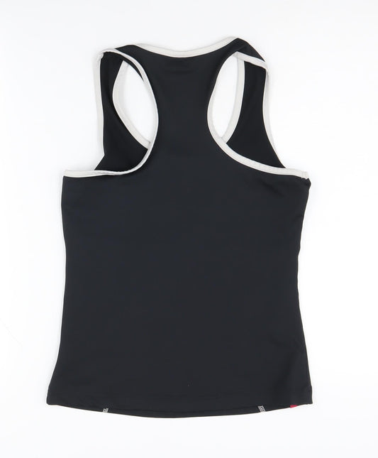 HEAD Women's Black Racerback Tank Top Size 10