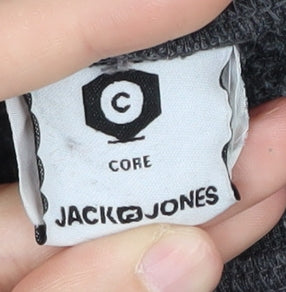 Jack & Jones Men's Grey Logo Sweatshirt - Size L