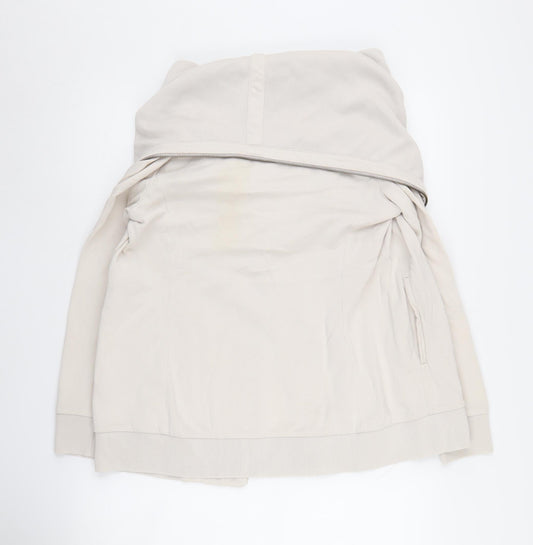 AllSaints Women's Grey Wrap Hoodie Size S