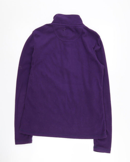 Peter Storm Women's Purple Fleece Sweatshirt Size 10