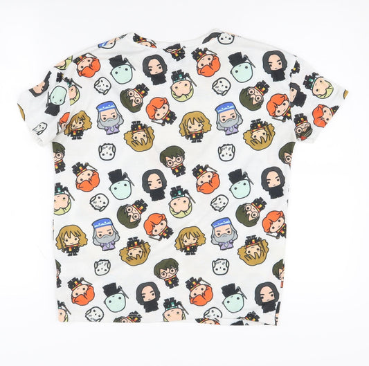 Harry Potter Unisex Multicoloured XS Cartoon T-Shirt