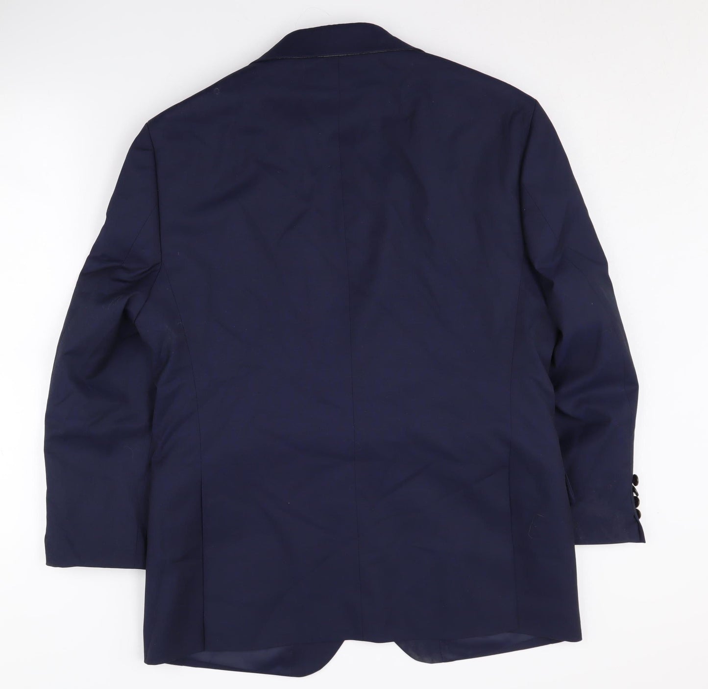 Moss Blue Suit Jacket Unisex 40S Tailored