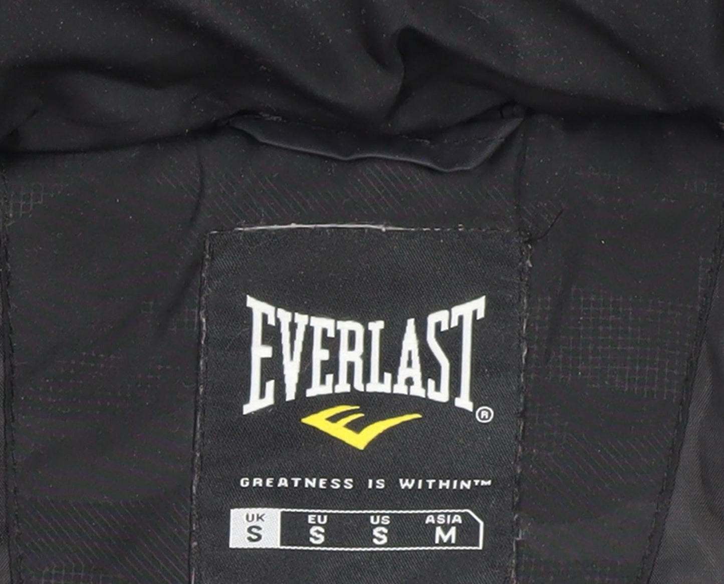 Everlast Men's Black Hooded Puffer Waistcoat S
