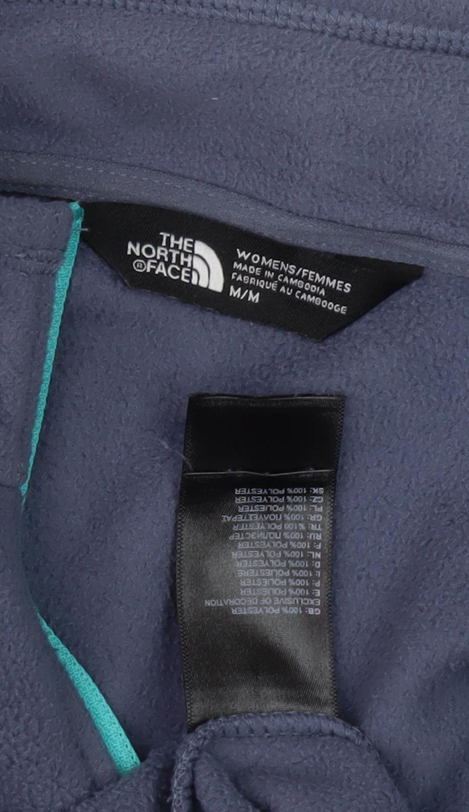 The North Face Women's Blue Fleece Sweatshirt M