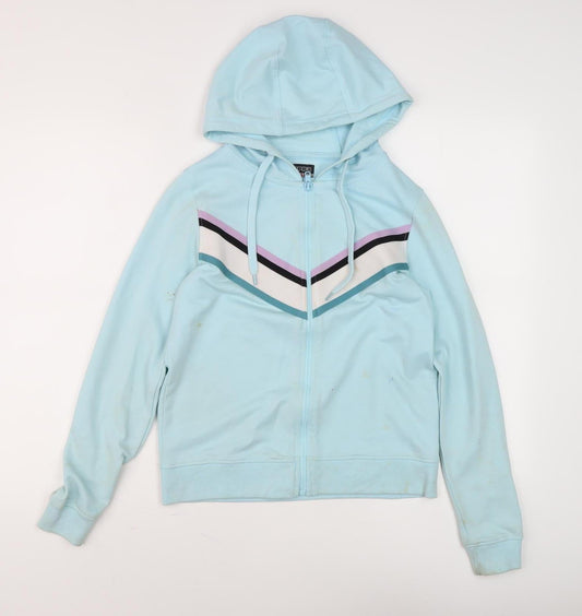 Kappa Unisex Blue Full Zip Hoodie S