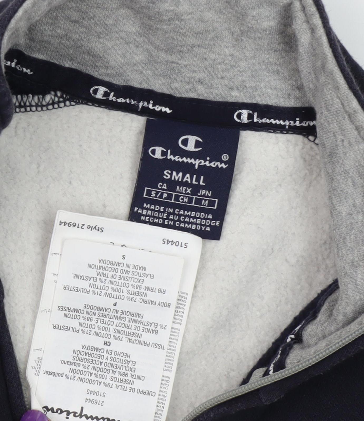 Champion Men's Grey Basic Jacket Size S - Casual Style