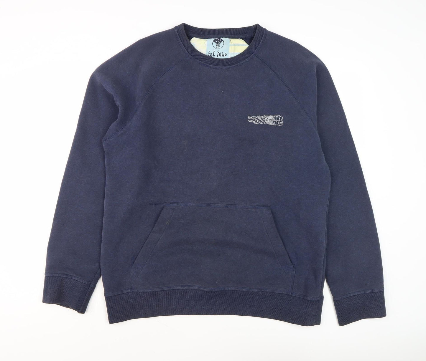 Fat Face Men's Blue Pullover Sweatshirt M