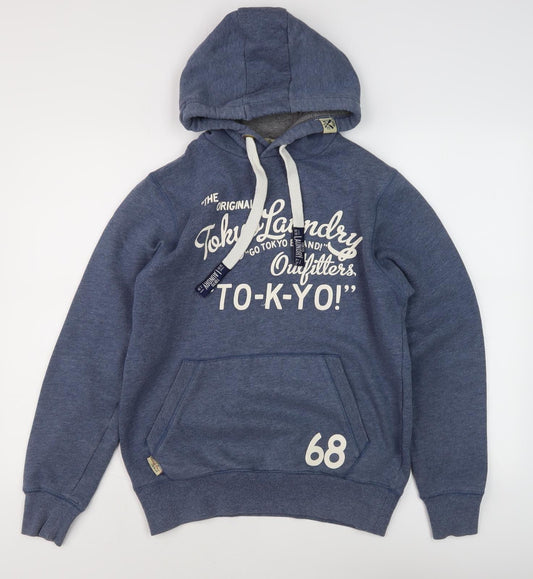 Tokyo Laundry Women's Blue Hoodie - Size S