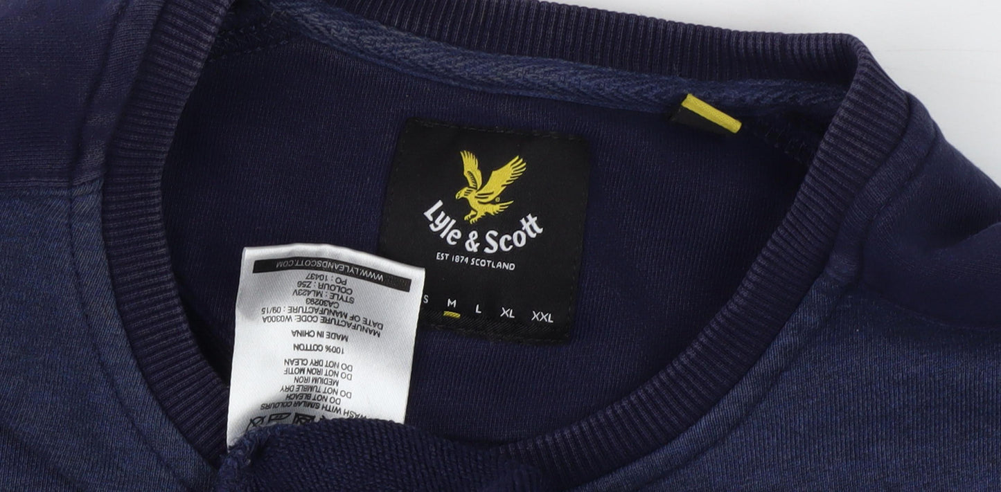 Lyle & Scott Men's Blue Pullover Sweatshirt