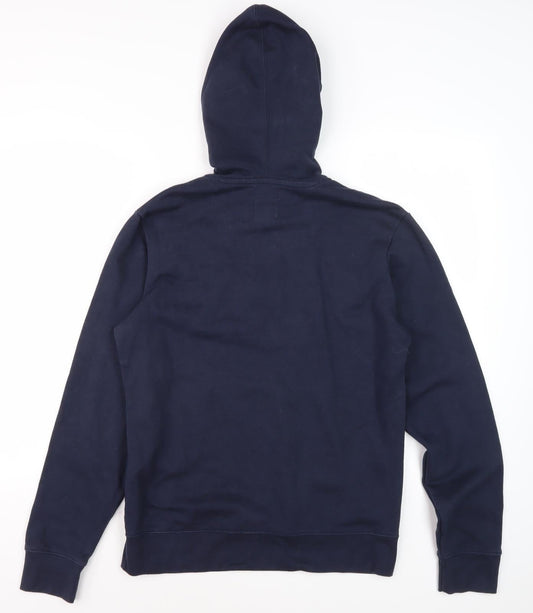 Champion Men's Blue Pullover Hoodie, Size S