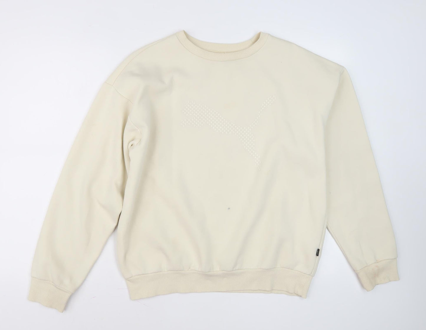 Puma Women's Beige Pullover Sweatshirt Size 12