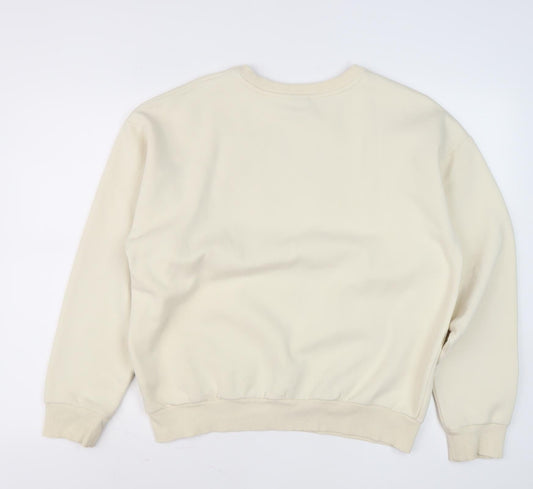 Puma Women's Beige Pullover Sweatshirt Size 12
