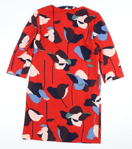Boden Women's Multicoloured Floral Dress Size 10