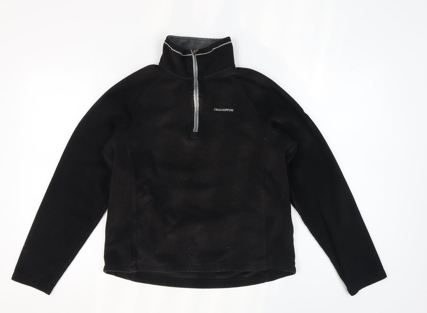 Craghoppers Men's Black Fleece Full Zip Sweatshirt S