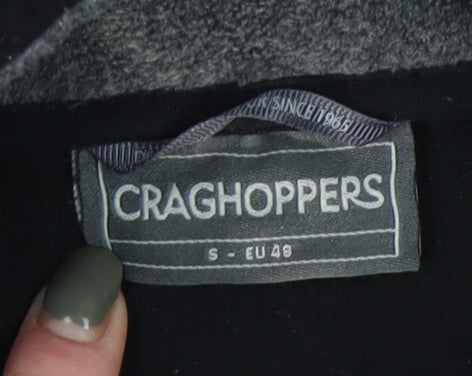 Craghoppers Men's Black Fleece Full Zip Sweatshirt S