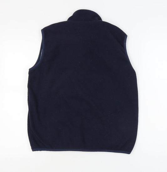 Trespass Men's Blue Fleece Waistcoat L Full Zip