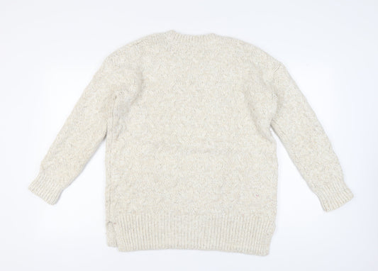 FatFace Women's Beige Pullover Jumper Size 12