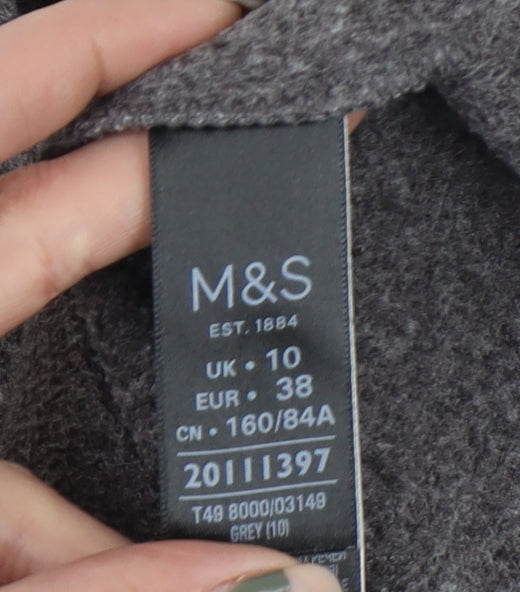 Marks and Spencer Women’s Grey Jacket Size 10 Casual
