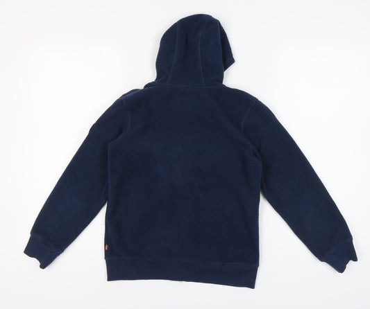 Levi's Boys Blue Hooded Basic Jacket 14 Years Casual