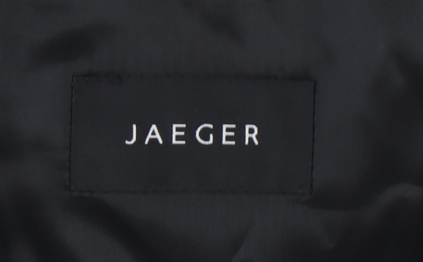 Jaeger Grey Men's Blazer, 38R, Single-Breasted