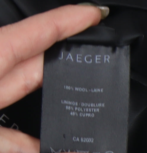 Jaeger Grey Men's Blazer, 38R, Single-Breasted
