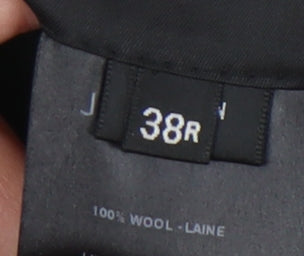 Jaeger Grey Men's Blazer, 38R, Single-Breasted