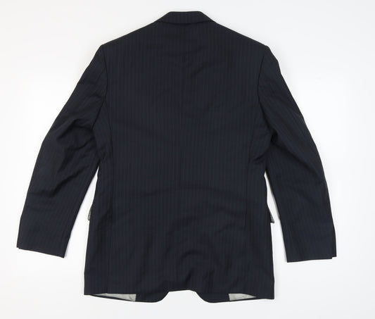 Austin Reed Men's Blue 38R Single Breasted Blazer