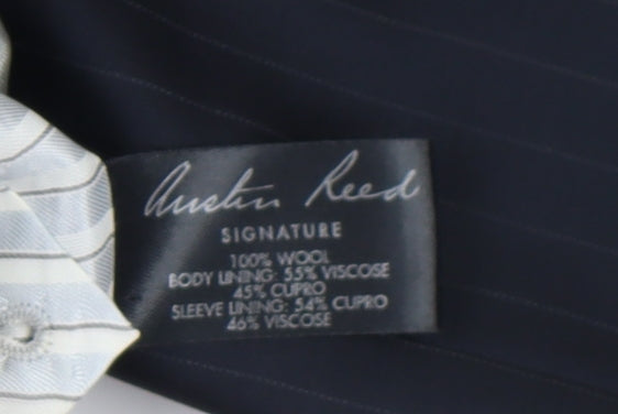 Austin Reed Men's Blue 38R Single Breasted Blazer