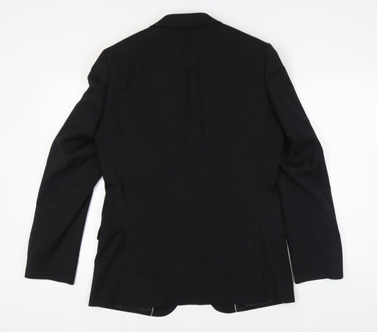 Jeff Banks Men's Black Blazer, Size 40 Long