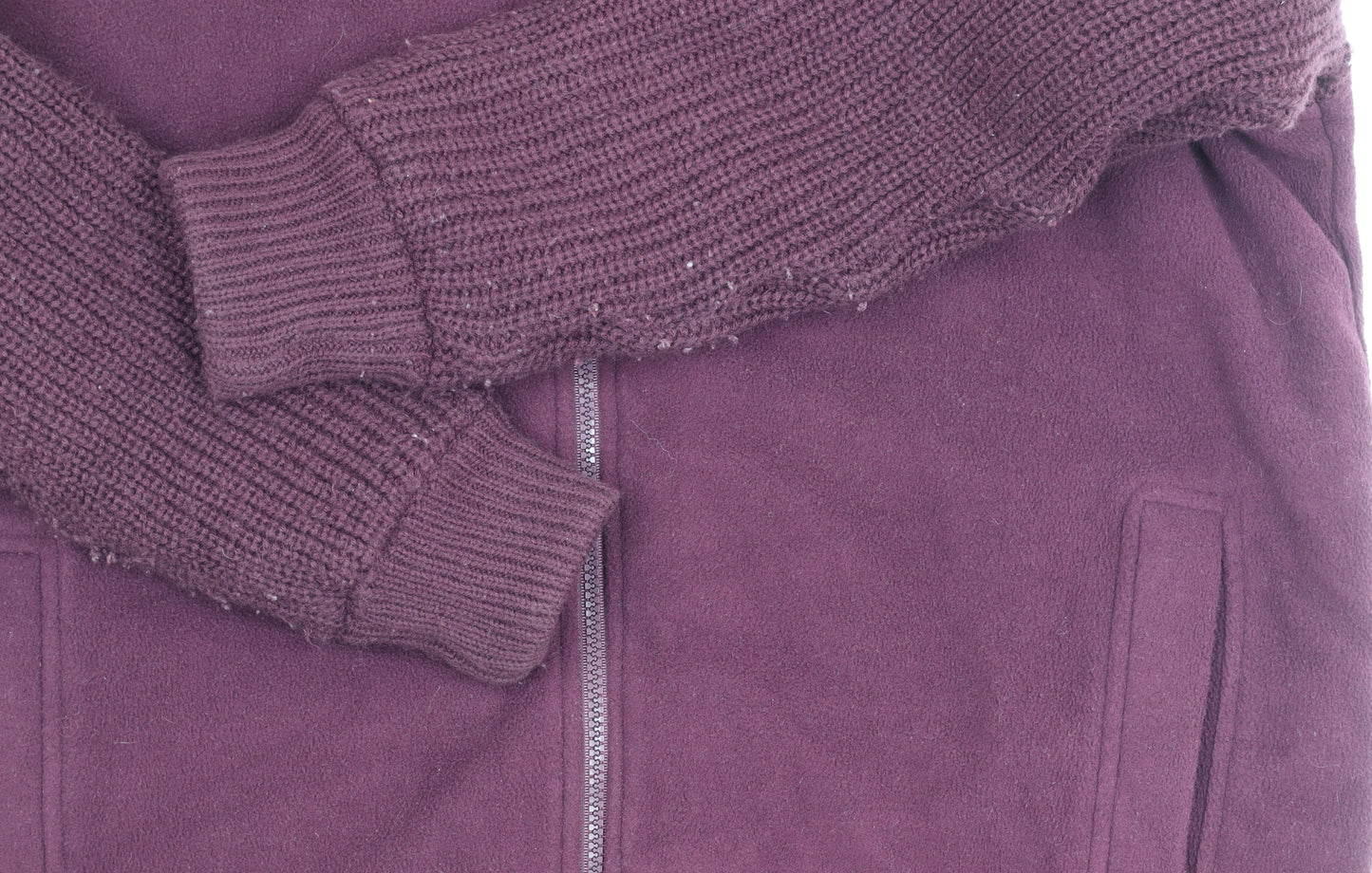 James Pringle Men's Purple Knit Jacket L