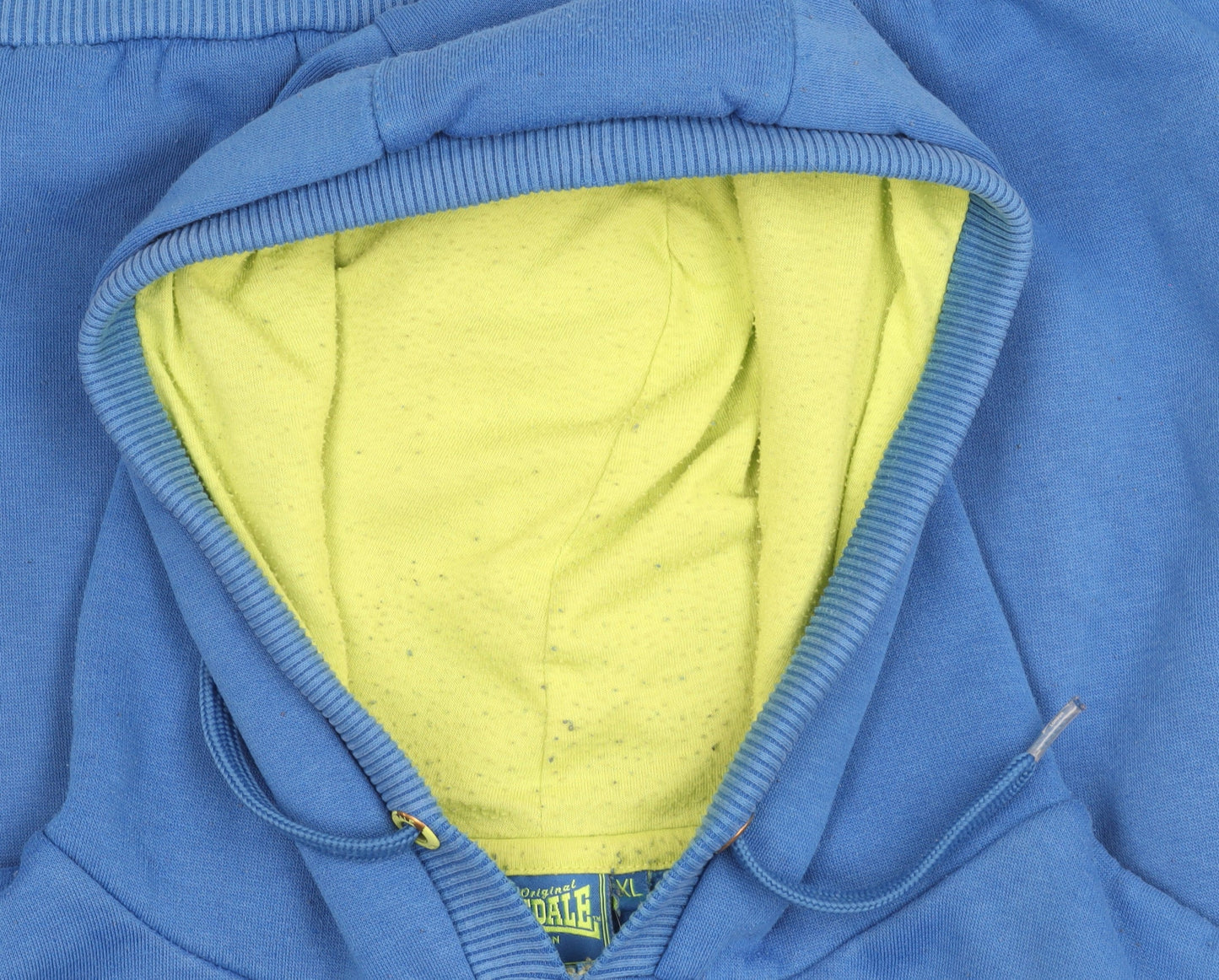 Lonsdale Men's Blue XL Pullover Hoodie with Logo