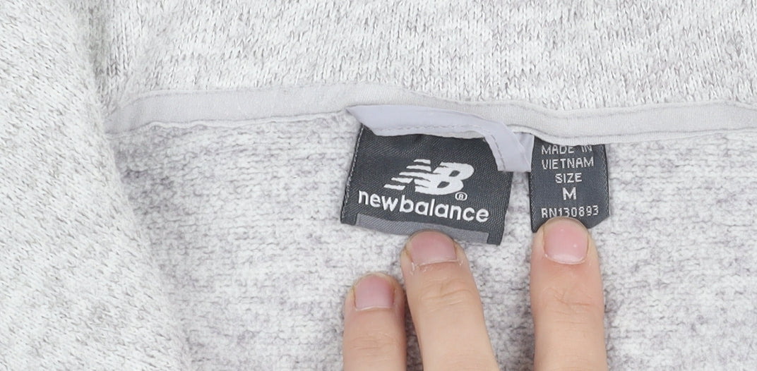 New Balance Women's Grey Basic Jacket, M, Casual Style