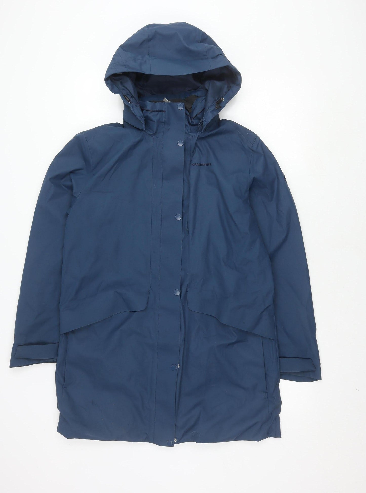 Craghoppers Women's Blue Size 12 Rain Coat