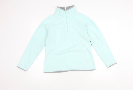 Mountain Warehouse Women's Blue Fleece Size 12 Sweatshirt