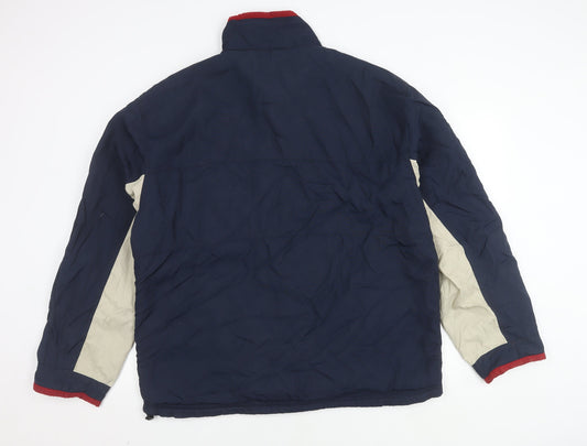 Tommy Hilfiger Men's Blue XL Basic Jacket, Casual Style