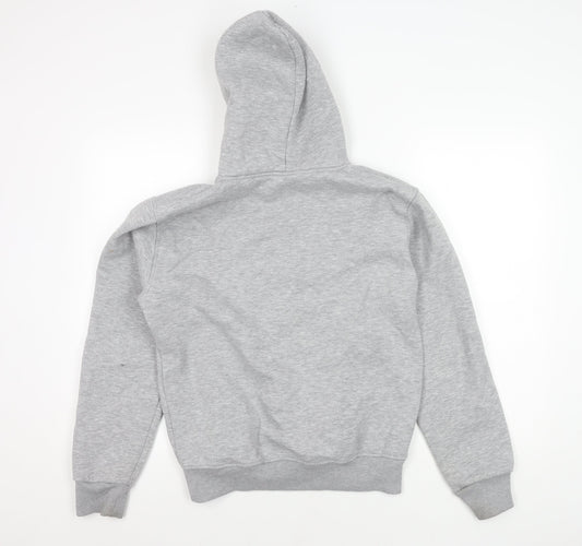 Superdry Grey Hoodie S Unisex Adults Pullover Fleece