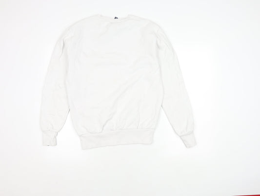 Ellesse Men's White S Pullover Sweatshirt