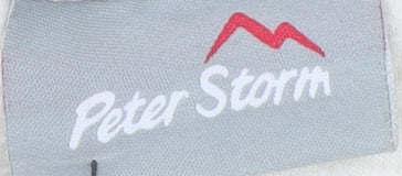 Peter Storm Women's Ivory Grey Fleece Sweatshirt - Size 12