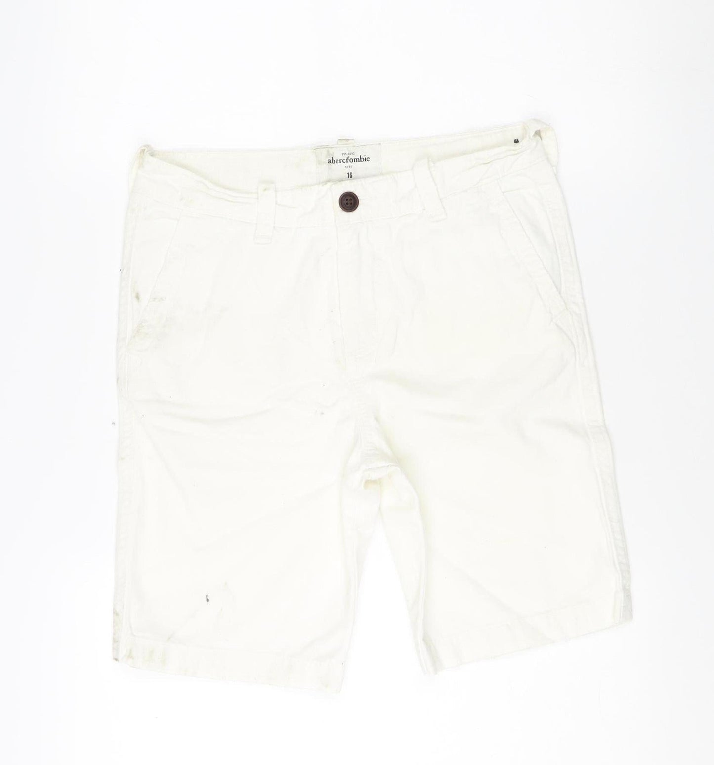 Abercrombie White Teen Shorts, Size 16