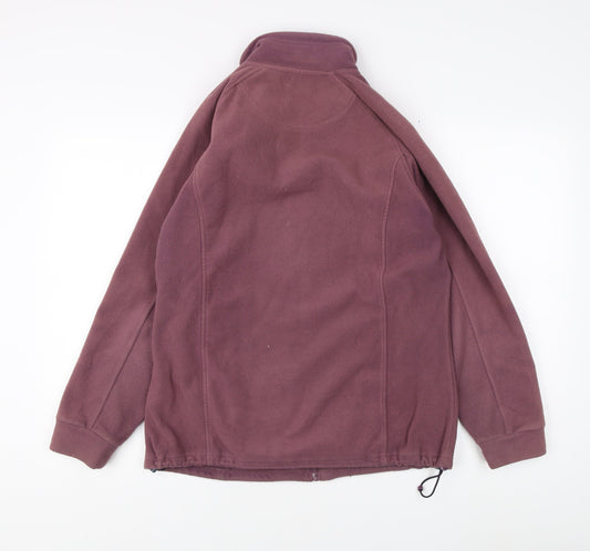 Peter Storm Women's Purple Fleece Jacket Size 14