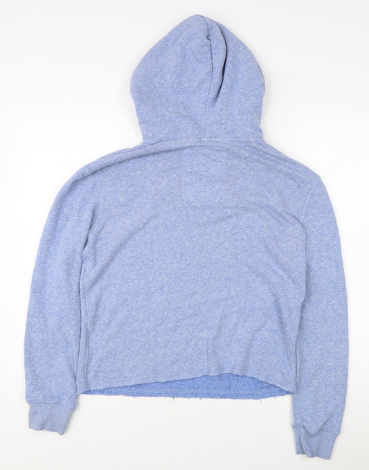 Superdry Men's Blue Pullover Hoodie Size S