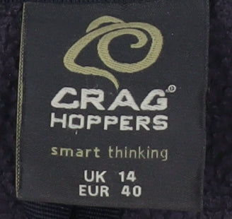 Craghoppers Women's Black Fleece Jacket Size 14