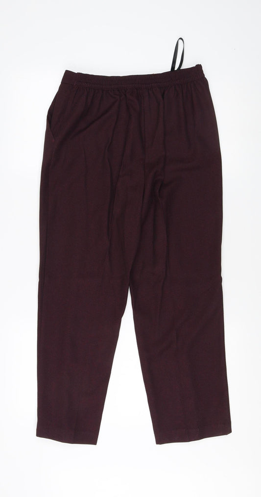 Honor Millburn Women's Red Trousers Size 10
