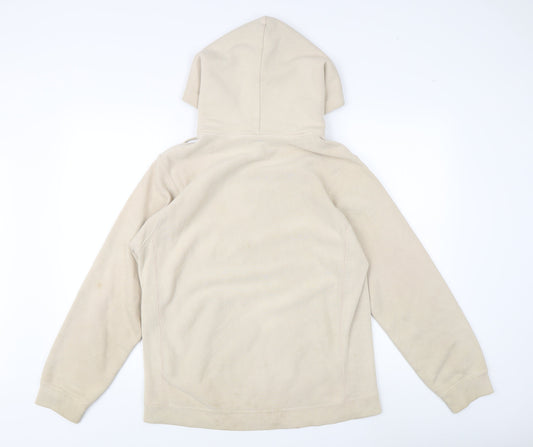 Champion Men's Beige Pullover Hoodie Medium