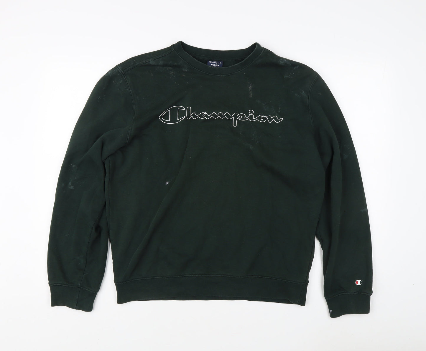 Champion Men's Green Pullover Sweatshirt M